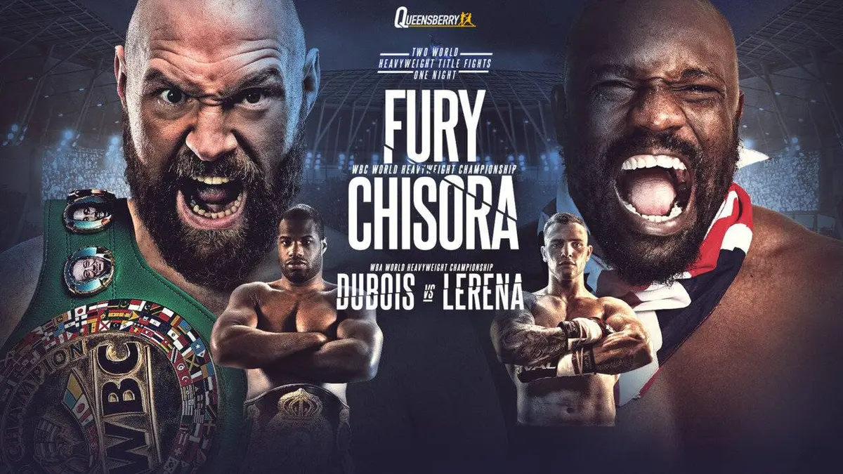 Tyson Fury / Derek Chisora Boxe Championnat du monde WBC 2022