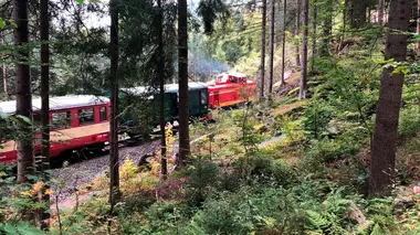 Un billet de train dans les Sudètes