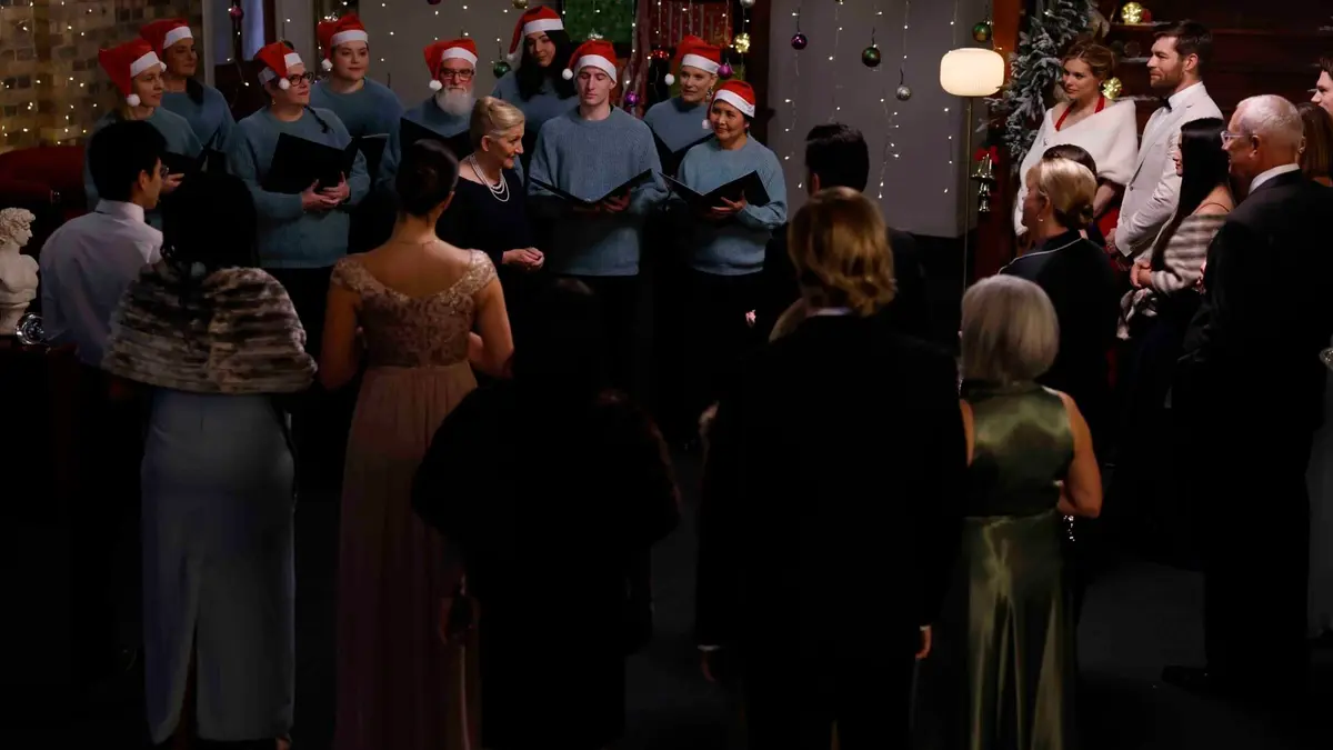 Un décor de bal pour Noël