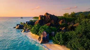 Seychelles / Cyclades / Maisons de stars