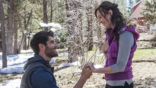 Un mariage sous la neige