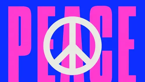 Un symbole, une cause Peace and love