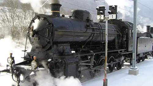 Un train à travers La Suisse (1/2)