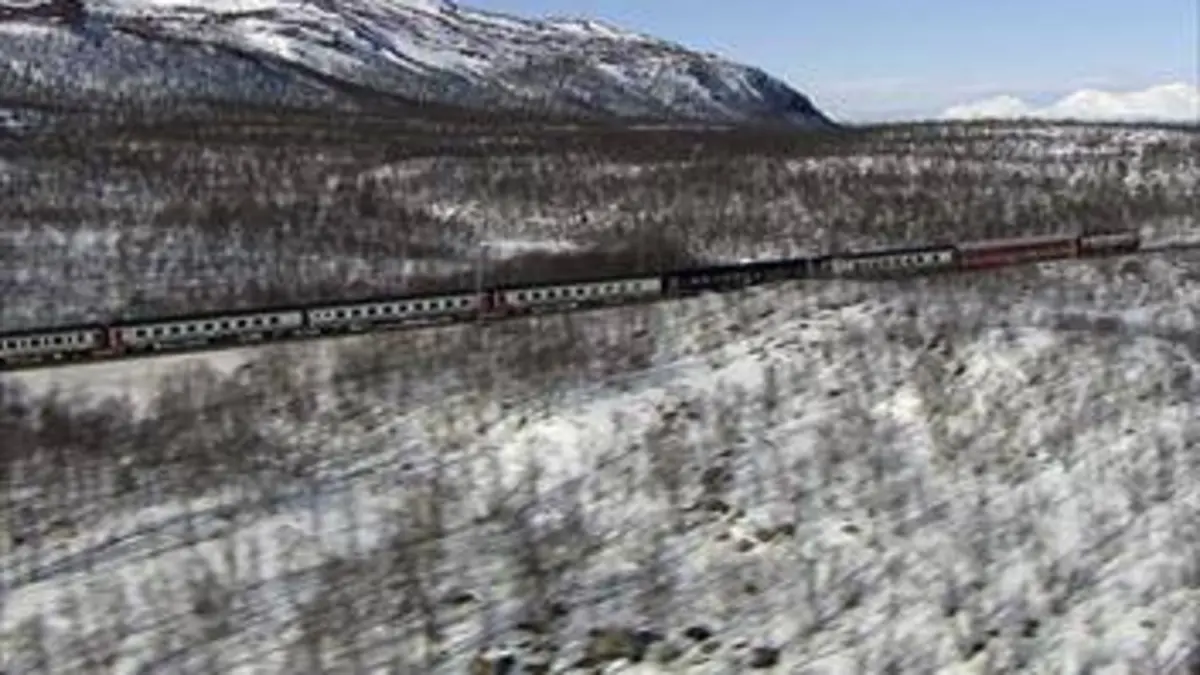 Un train à travers E05 La Suède (1/2)