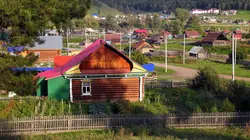 Un village dans l'Oural du Sud