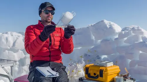 Une base secrète sous la glace