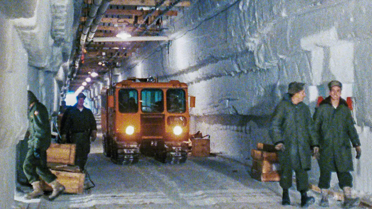 Une base secrète sous la glace