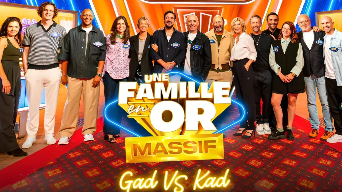 Une famille en or Gad Elmaleh vs Kad Merad