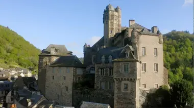 Le président Giscard et le château d'Estaing