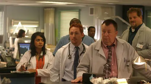 Urgences S11E07 Homme blanc, cheveux noirs en streaming