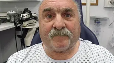 Un crayon dans le poumon