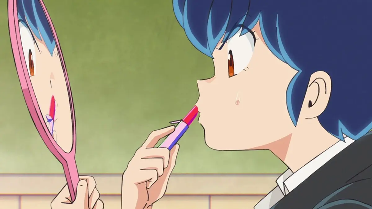 Urusei Yatsura S01E18 Le rouge à lèvres indélébile ! - Le Yaminabé