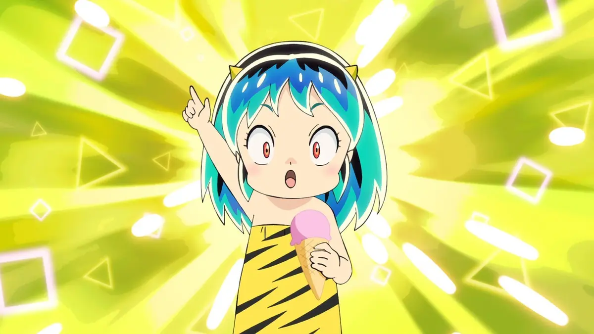 Urusei Yatsura S01E15 La pâte de haricots rouges... Le goût de l'amour - Un retour en enfance à deux doigts de la catastrophe... / Erreur médicale