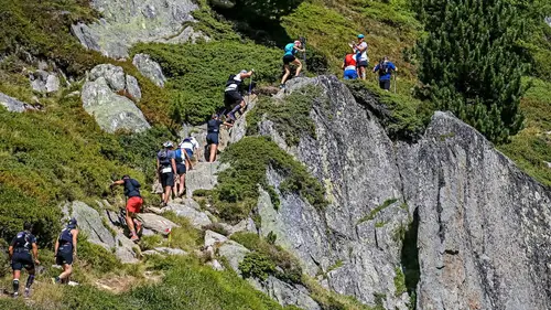 UTMB, ensemble au sommet