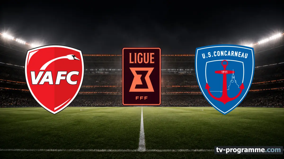 Valenciennes / Concarneau Football Ligue 3 2026-2027