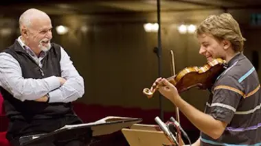 Valeriy Sokolov enregistre le «Concerto pour violon» de Tchaïkovski