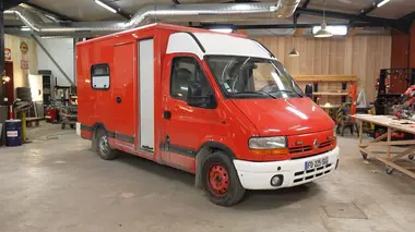 Van Mecanic L'ambulance des pompiers