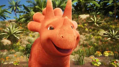 Un Petit-Pois-Rex dans les airs