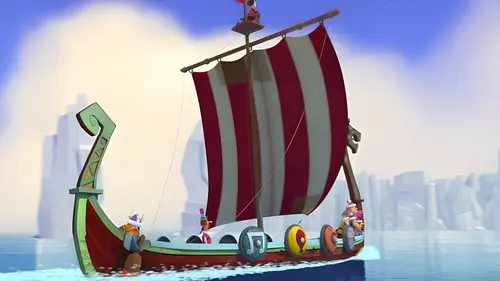 Vic le Viking 3D S01E34 Permis de Drakkar