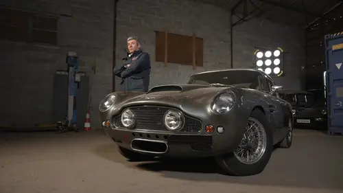 Vintage Mecanic Aston Martin DB4