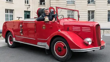 Vintage Mecanic Camion de pompiers Laffly CG
