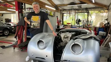Vintage Mecanic Jaguar XK 120 OTS