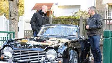 Vintage Mecanic Triumph TR4