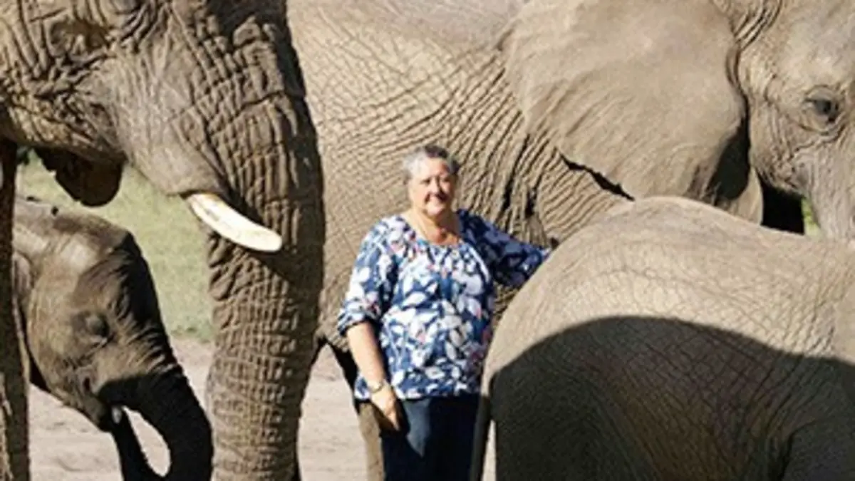 Vivre avec l'animal E03 Lisette Withers, la maman des éléphants