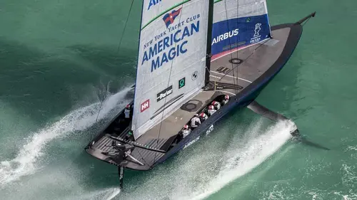 Djeddah. 2e jour Voile America's Cup World Series 2023/2024