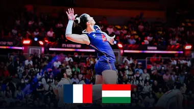 Volley-ball Match amical international