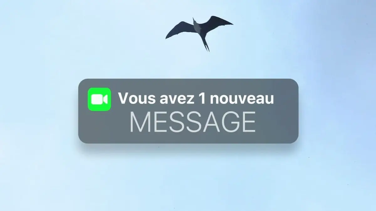 Vous avez un nouveau message