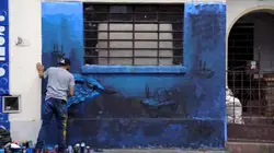 Voyage à travers les couleurs E04 La Colombie en bleu