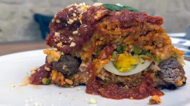 Naples : le sartu di riso