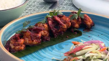 Inde : le curry de crevettes