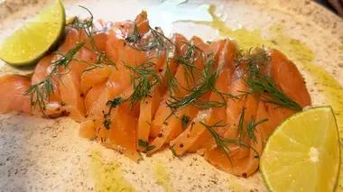 Suède : le saumon gravlax