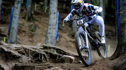 Course messieurs VTT Coupe du monde de descente 2025