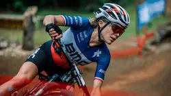 Course dames VTT Coupe du monde de short track 2025