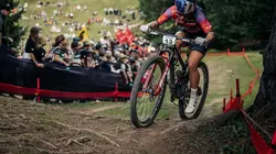 Course dames VTT Coupe du monde de short track 2025