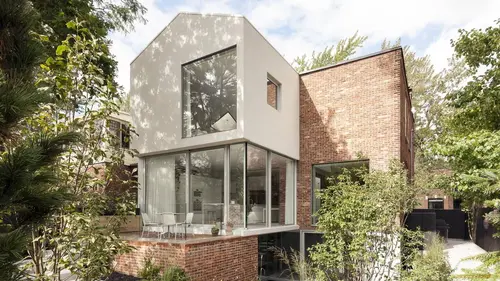 Vu de l'intérieur Résidence Wilson