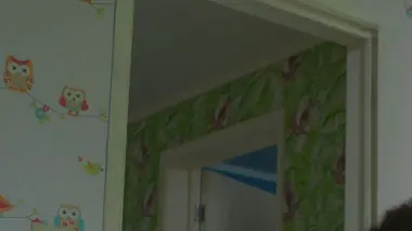 Waffle et la peinture verte