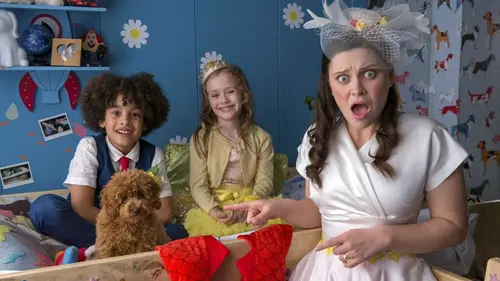 Waffle, le chien waouh S01E01 L'invité surprise