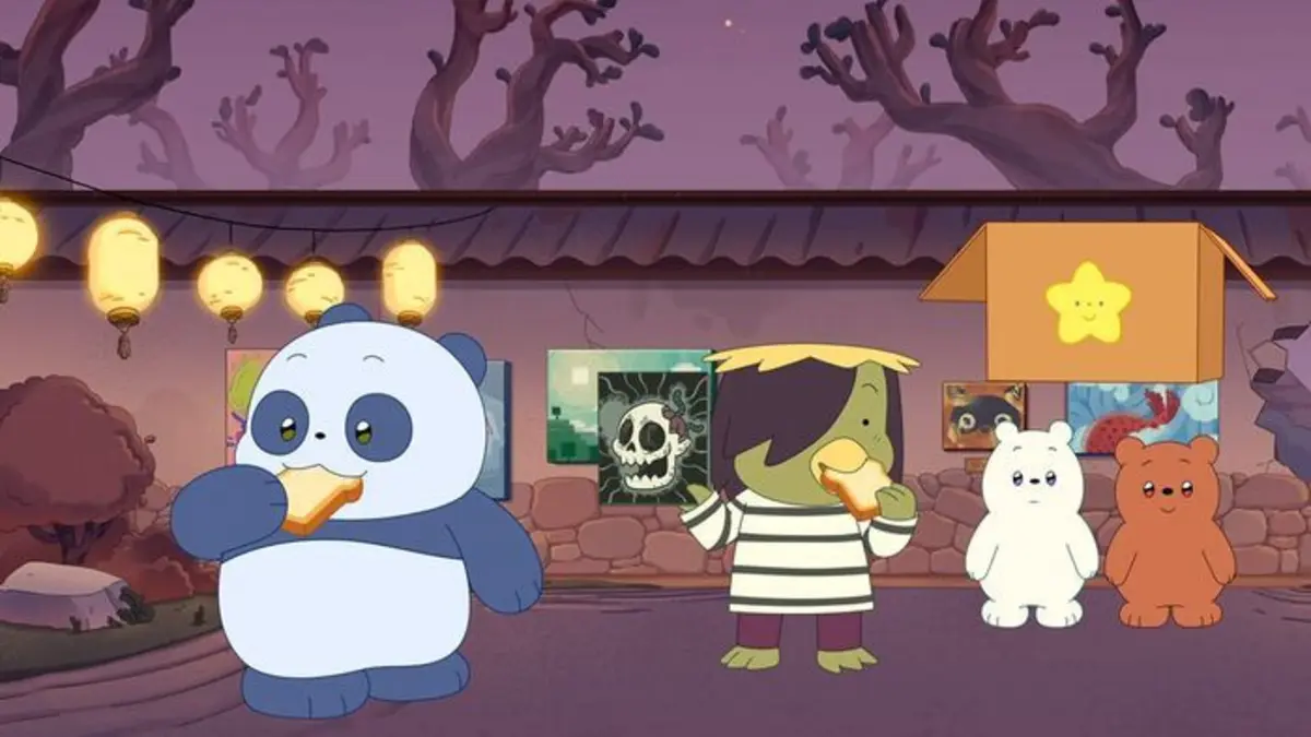 We Baby Bears S02E21 Le concours de tableaux