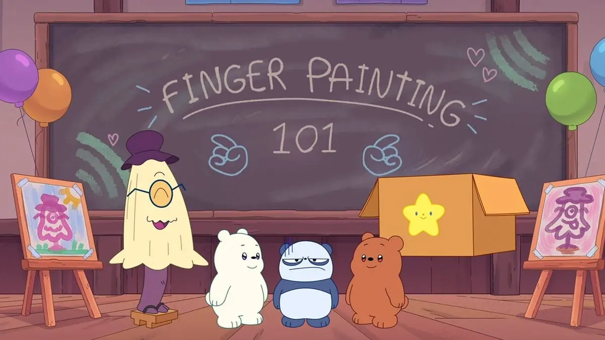 We Baby Bears S02E30 Bienvenue à l'école d'art