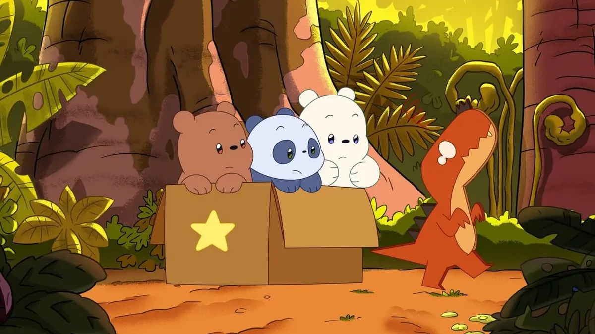 We Baby Bears S01E05 Retour à l'âge de pierre