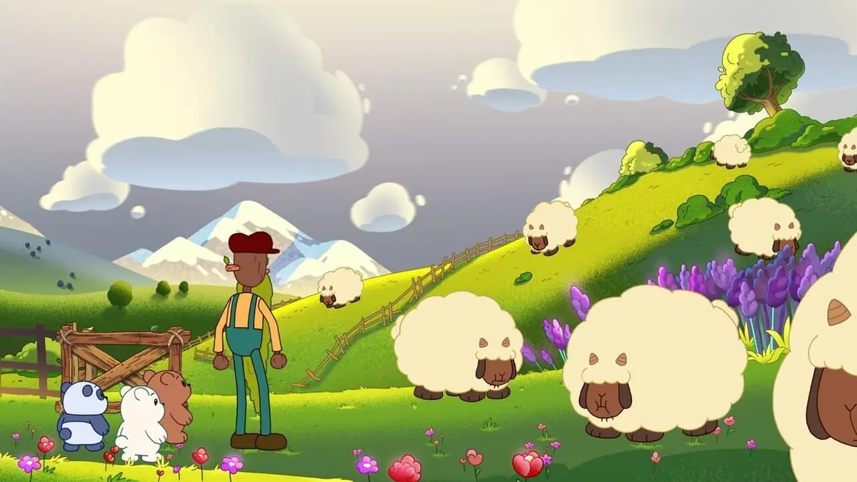 We Baby Bears S01E21 Des Oursons et des Moutons