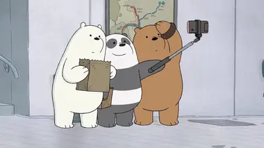 We Bare Bears S03E01 Le métro