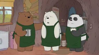 We Bare Bears S03E14 La tanière à café
