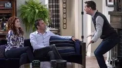 Will & Grace S10E10 Dead Man Texting