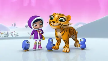 Ours polaires sur glace