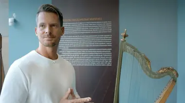 Xavier de Maistre et la harpe